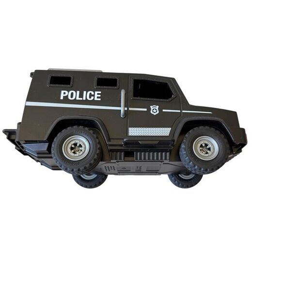 Playmobil City Action Tactical Police Black Armored Truck SWAT Unit with Driver - Picture 8 of 10